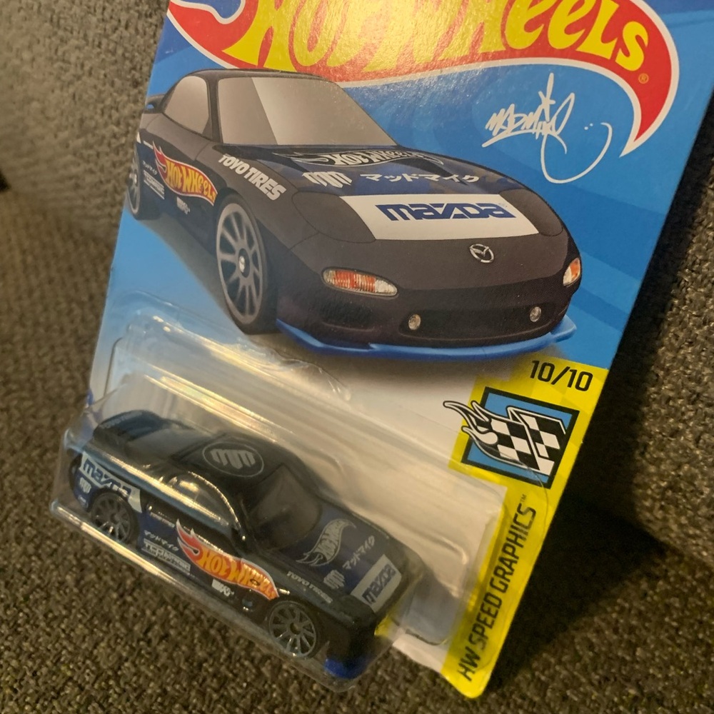 Hot Wheels ‘95 Mazda RX-7 HW SPEED GRAPHICS 10/10 MADMIKE